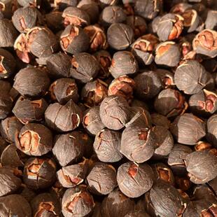 【果栗园】易好剥2024新货零食奶油味400克烘炒山核桃（黑珍珠）