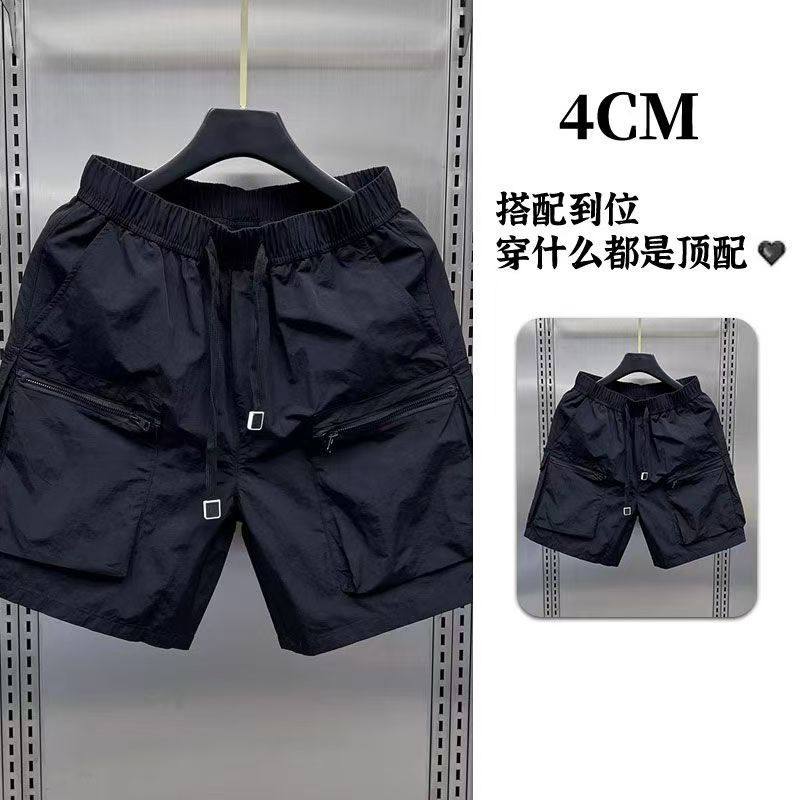 日系复古多口袋工装短裤男士潮牌夏季薄款宽松直筒休闲外穿五分裤,男装,短裤,淘宝优惠券,粉丝福利购,淘宝优惠卷