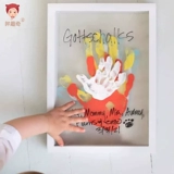 Памятная хваталка для младенца, отпечатки рук и ног, фоторамка, «сделай сам»