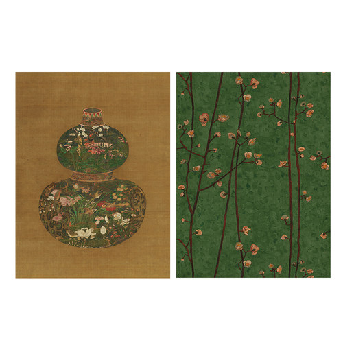 复古中古风装饰画芯打印海报墙画