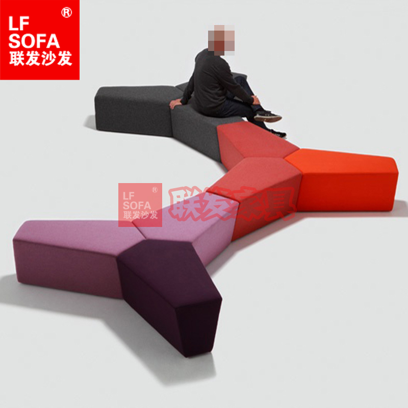 简约创意现代办公沙发会客接待