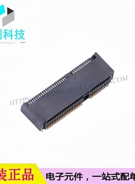 APCI0108-P001A 硬盘连接器SAS/SATA/M.2 卧贴 0.5mm 67P 母座