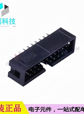 321020SG0ABK00A01 IDC刺破式连接器简牛座 间距2.54mm 直插2x10P