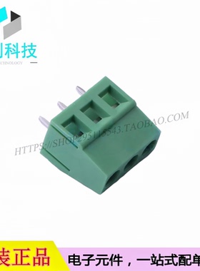 DB128V-5.0-3P-GN-S 钉式接线端子 间距5mm 直插1x3P 绿色