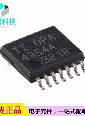 OPA4354AIPWR TSSOP-14四路运算放大器芯片