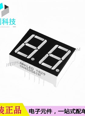 SN460561N DIP-10 25x19mm 0.56英寸两位红色共阴LED数码管显示器