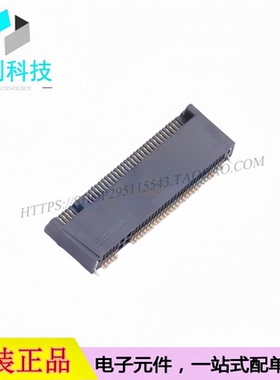 APCI0079-P002A 硬盘连接器SAS/SATA/M.2 卧贴 0.5mm 67P 母座