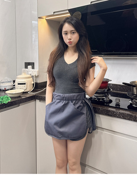 潮流多口袋拉链户外运动腰包男女ins时尚防污腰封腰带可拆卸