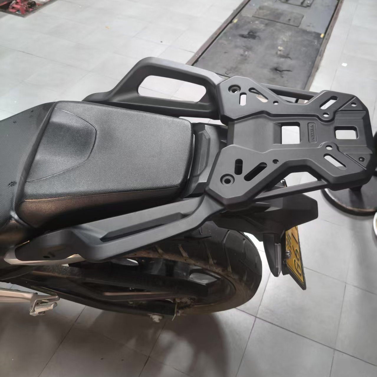 适用21-25款本田NC750X尾架铝合金后货架尾箱架改装尾翼支架加厚