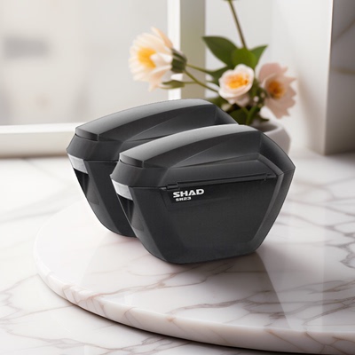 SHAD夏德SH23边箱摩托车通用工具箱储物箱侧箱挂箱机车尾箱后备箱