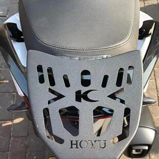 适用RKH150光阳H150尾架一体不锈钢后货架RKS 11a X150背箱ck150t