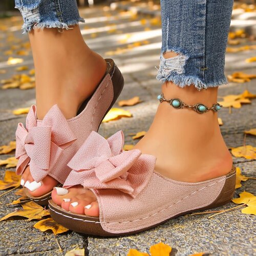 Ladies Sandals Wedge Slippers For Women big plus size summer
