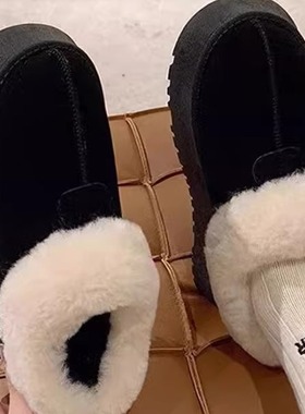 Winter Women Short Plush Warm Snow Boots Casual Shoes 雪地靴