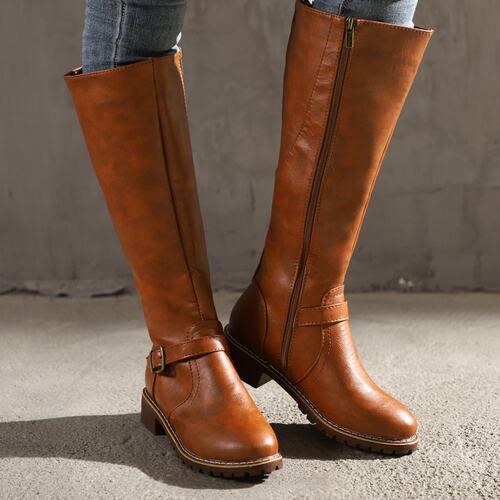 women long boots high heel boots big size 42大码高跟鞋女长靴