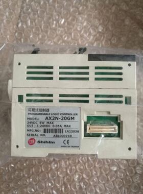 士林可编程控制器模块AX2N-20GM24VDC5WMAX实物拍摄