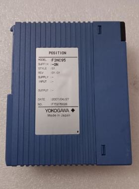 YOKOGAWA横河F3NC95-0N定位模块拆机实物拍摄包好