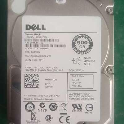 DELL服务器拆机ST900MM0006 SAS 900G