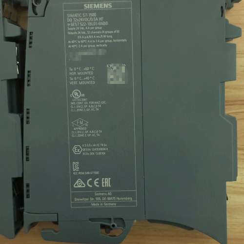 型号6ES7 522-1BL01-0AB0，S7-15