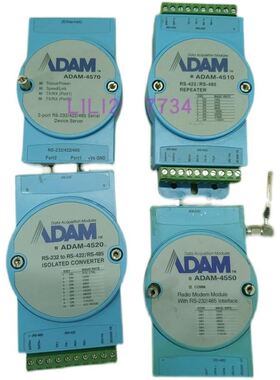 研华ADAM-4570两端口RS-232/422/485转以太网模块4520/4510/4550