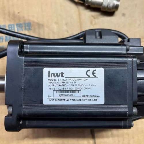 英威腾伺服电机SV-ML08-0R7G-2-SA0-1000
