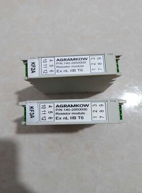 拆机电阻模块AGRAMKOW140-2850000IIBT6实物图