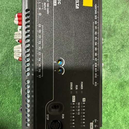 台达PLC DVP20EC00R3，拆机件，成色如图实物拍摄