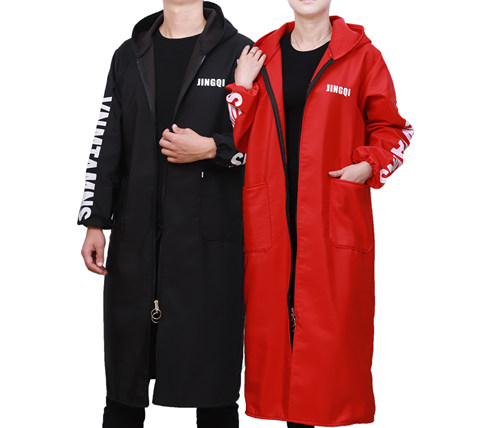 过膝特长防护罩衣男女工作服