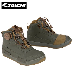 车迷辰RS 机车越野防水 TAICHI摩托车骑行靴男女休闲短靴帆布板鞋