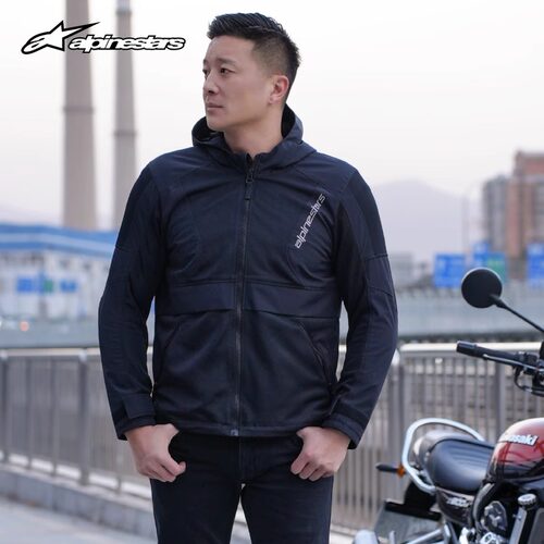 A星夏季骑行服防摔机车服休闲