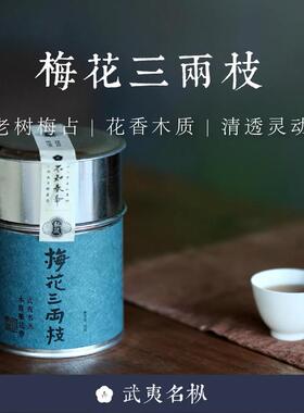 顺丰包邮 武夷名丛【梅花三两枝】老树梅占2024年岩茶不知春斋