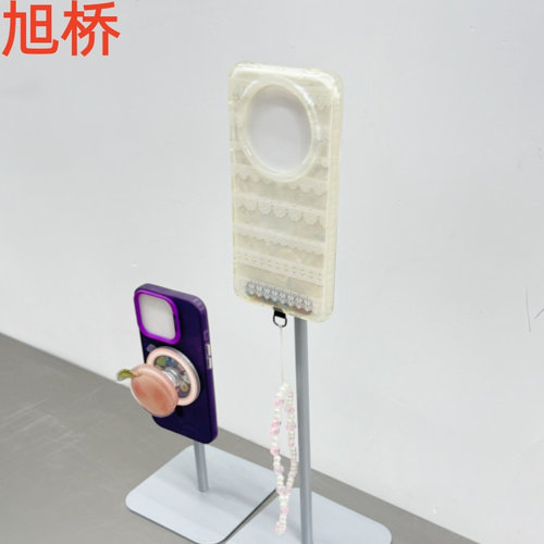 手机壳磁吸支架铁艺烤漆桌面架