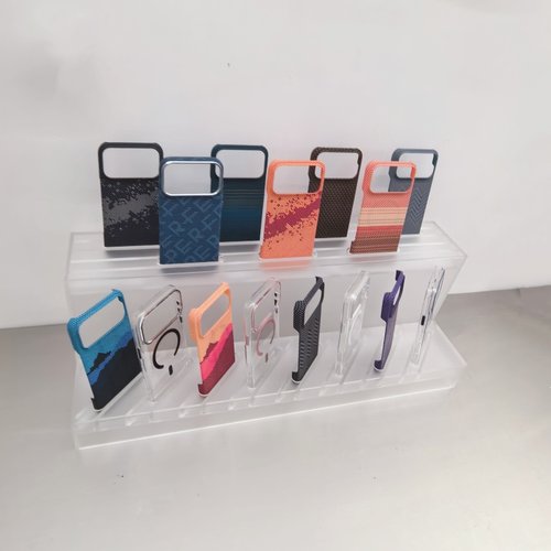亚克力透明磨砂手机壳展架