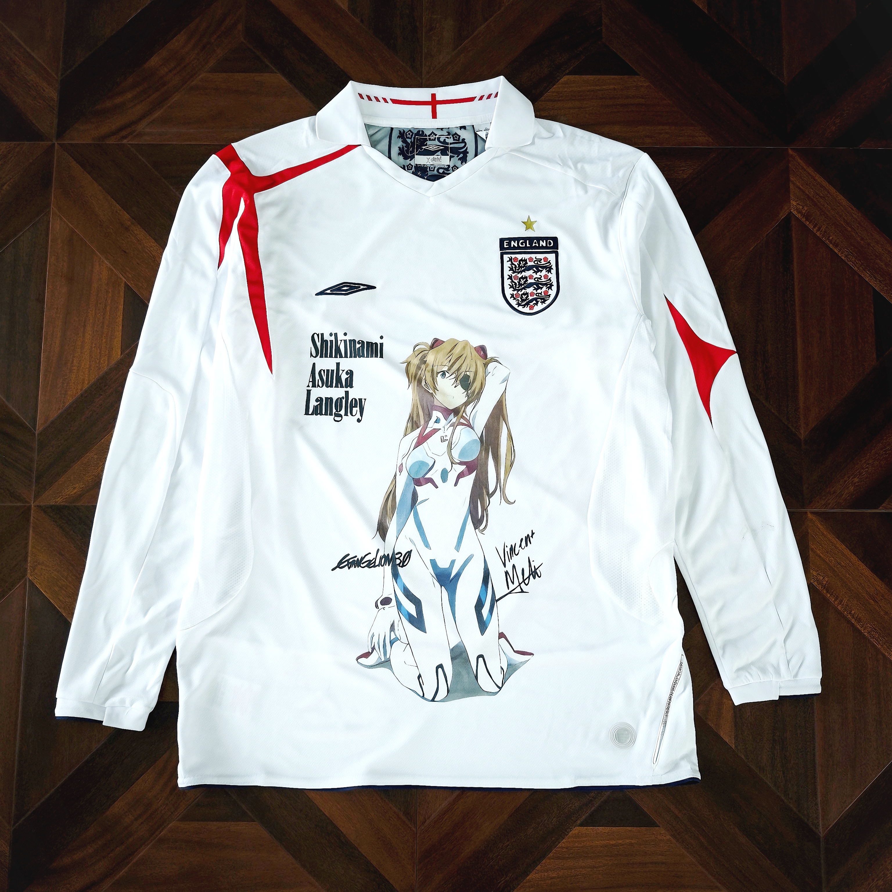 日系复古明日香动漫Vibe球衣痛衣