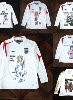 KAZANKOORI 动漫二次元印花球衣痛衣 原创REMAKE日系复古古着VIBE