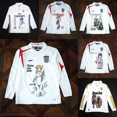 KAZANKOORI 动漫二次元印花球衣痛衣 原创REMAKE日系复古古着VIBE