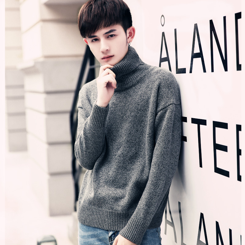 º«°æÄÐÊ¿´¿É«¸ßÁìÕëÖ¯ÉÀëÒÂÁ½·Áì´òµ×ÉÀÏßÒ´ÖÕë¼ÓºñÄÐ×°Ò·þ