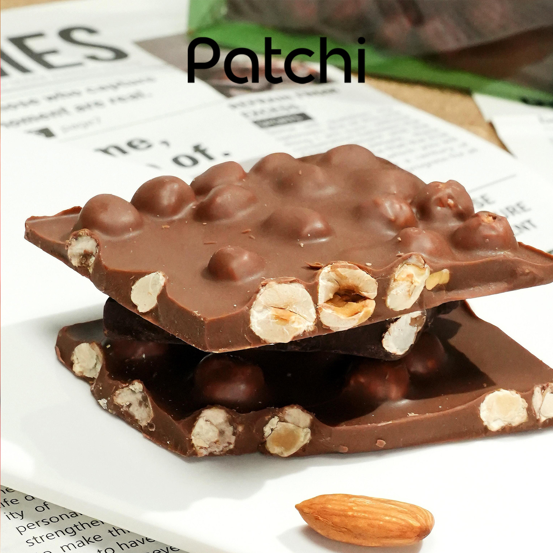 Patchi芭驰坚果仁夹心巧克力派