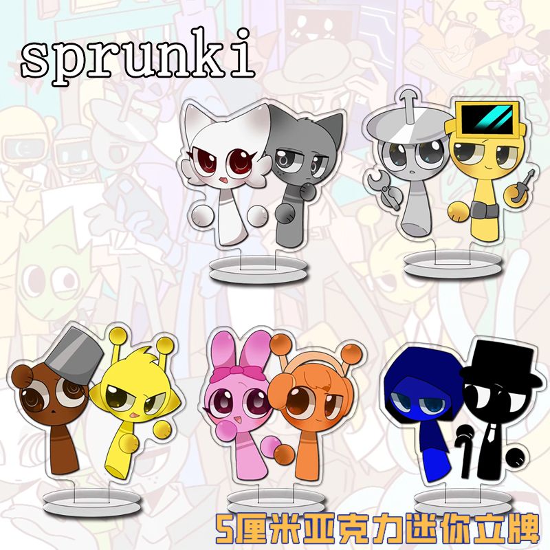 sprunki节奏盒子可爱亚克