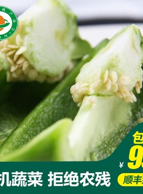 小汤山有机青圆椒有机蔬菜