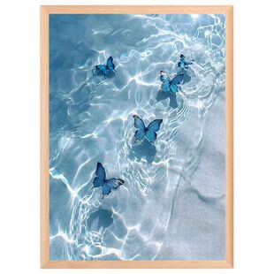 蝴蝶治愈系木制拼图1000片500片成人版高级感装饰挂墙画礼物摆件