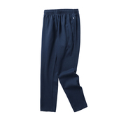 小学生深蓝色校服裤 初中生运动裤 子春秋季 棉质儿童藏青色直筒校裤