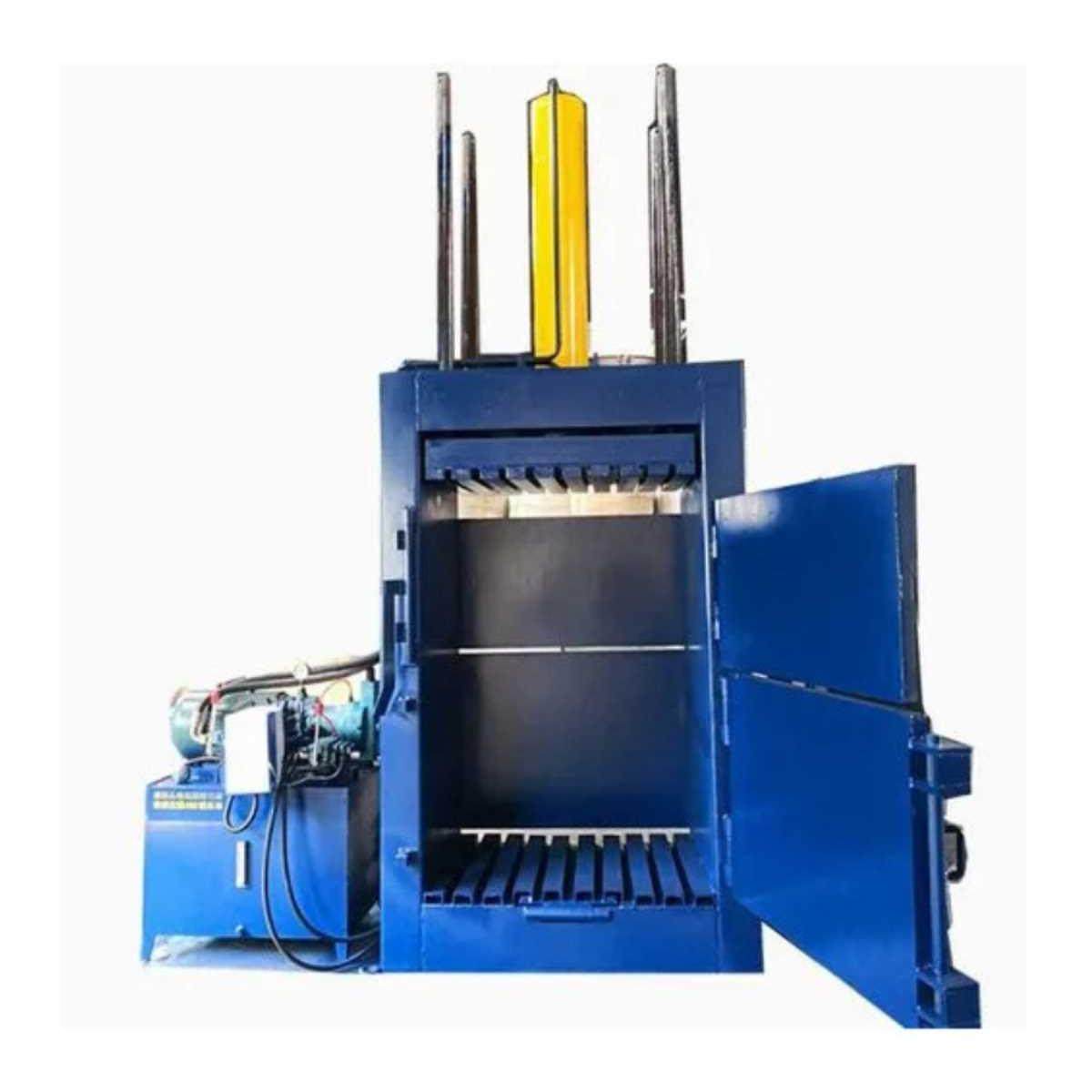 大型卧式液压打包机废品回收废纸箱黄纸板压缩机塑料瓶吨包袋压块