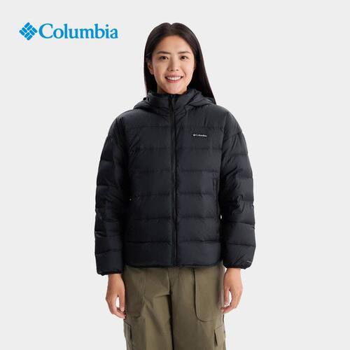 Columbia/哥伦比亚 女子户外运动休闲保暖羽绒服 XR5781-010