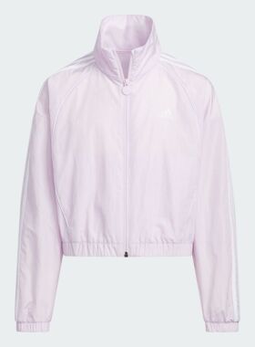 Adidas/阿迪达斯 儿童拒水防泼梭织运动休闲夹克外套 JC6933