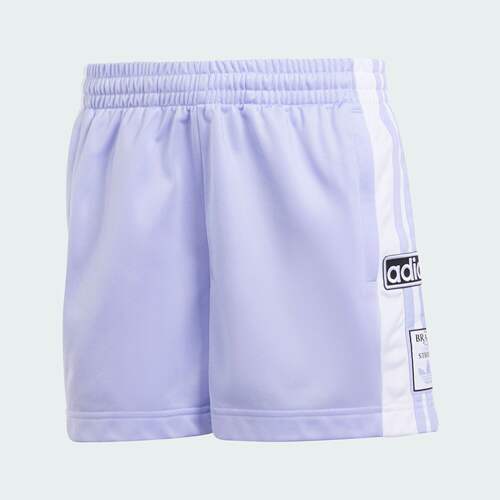 Adidas/阿迪达斯 女子三叶草复古穿搭侧开排扣运动短裤 IP0718