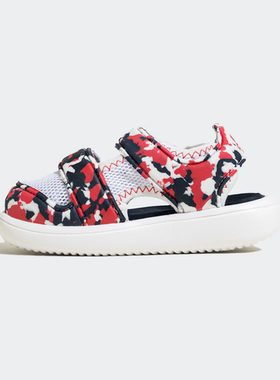 Adidas/阿迪达斯 儿童SANDALS透气舒适运动休闲凉鞋 HP6787