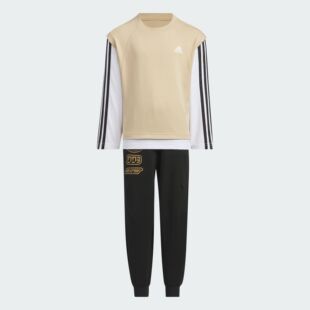 Adidas/阿迪达斯 儿童 EXPRESS 运动休闲长袖长裤 JC9371