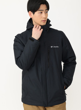 Columbia/哥伦比亚 男子银点三合一棉内胆滑雪服外套 WE9191