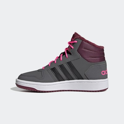 Adidas/阿迪达斯 大童亲子 HOOPS MID SHOES 篮球运动鞋 GZ7796