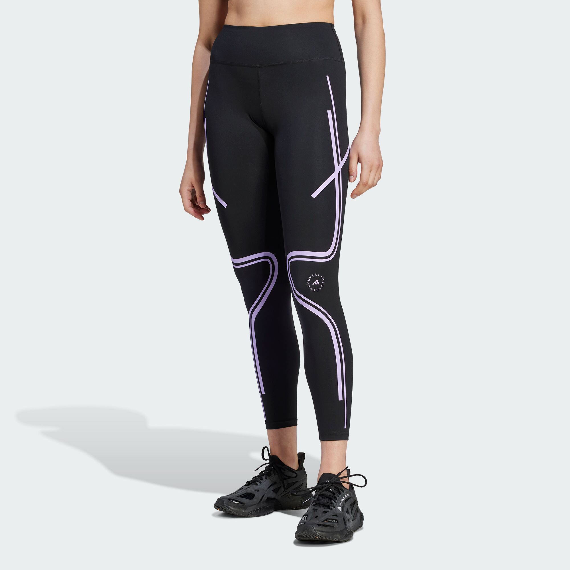 Adidas/阿迪达斯 女子Stella McCartney速干紧身运动长裤 IB6807